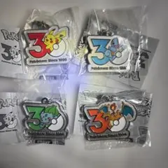 ポケモン 30周年 記念 メタルチャームマスコット