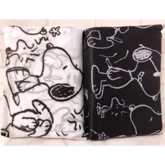スヌーピー SNOOPY トートバッグ モノトーン ２種セット ☆★