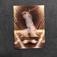 ヤクルト　長岡秀樹 GLORY 3Dカード 10/25