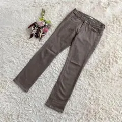 『UNIQLO』ユニクロ　デニムパンツ　ジーパン　ジーンズ　ヒートテック　綿　M