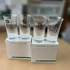 HOYA CRYSTAL タンブラー 4개 세트