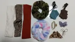 ギャルがつけてそうなヘアアクセサリー 11点セット