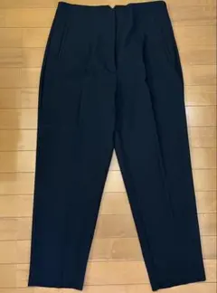 ZARA ハイウェストパンツ　黒　XLのサムネイル