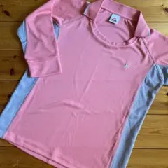 le coq sportif ポロシャツ サーモンピンク