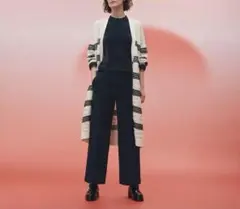 【未使用品】HERMES ロングカーディガン　シェーヌダンクルのサムネイル