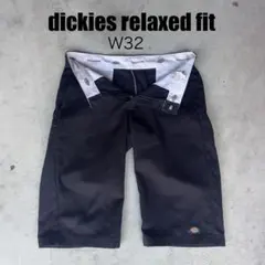【リラックスフィット】 dickies ハーフパンツ W32