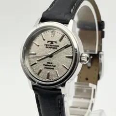 TECHNOS T-1764レディース クォーツ 腕時計 稼働　電池交換のサムネイル