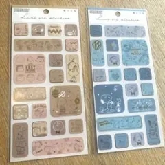 スヌーピー　シール　箔押し　カミオジャパン　SNOOPY