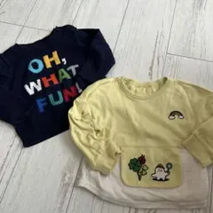 男の子　80セーター　90トレーナー　セット