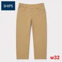 SHIPS ベージュパンツ W32 L32 ストレート チノパン メンズのサムネイル