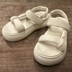 未使用！PUMA/プーマ/マユ サマー サンダル MU ウィメンズ 白 ホワイトのサムネイル