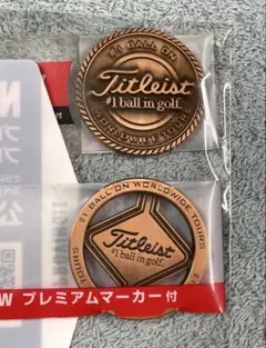 タイトリスト マーカー 2個 ゴルフのサムネイル