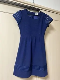 Bou Jeloud ネイビー 半袖ワンピース　サイズ38