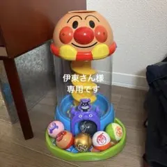 アンパンマン　にぎって　おとして　光るくるコロタワー