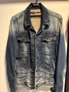 DIESEL ELSHAR ダークブルー デニムジャケット