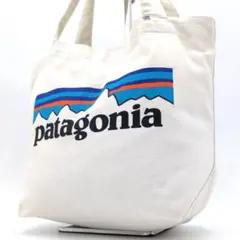 極美品✨️ パタゴニア ミニトート フィッツロイロゴ オーガニックコットン