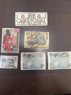 昭和】日本 使用済み 切手 セット 1953-1957【レトロ】 - メルカリ