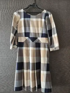 BLUE LABEL CRESTBRIDGE チェック柄ワンピース 36