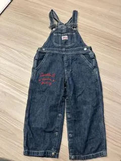 DOUBLE.B デニム オーバーオール