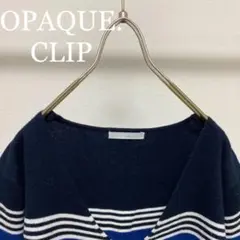 OPAQUE.CLIP パターンニット