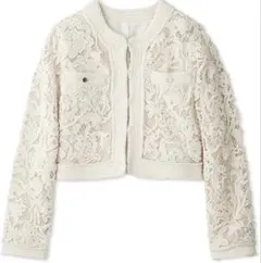 SNIDEL バテンレースカーディガン