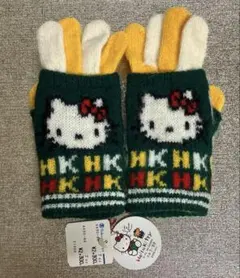 Hello Kitty ニット手袋 7-9才