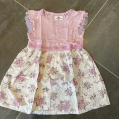 parentsdream 花柄ワンピース 90サイズのサムネイル