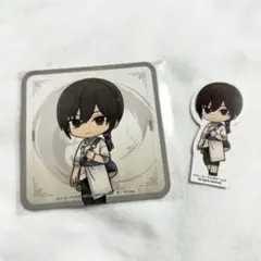 真・三國無双 ORIGINS カフェ コースター ステッカー セット 元化
