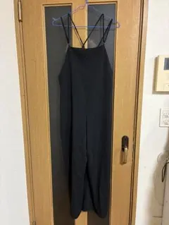 グローバルワーク　サロペット　ブラックのサムネイル