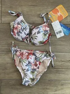 フローラル柄 セパレート水着 9M