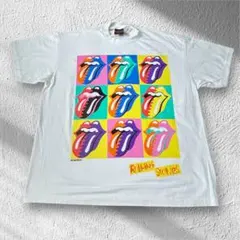 Rolling Stones ローリングストーンズ　Tシャツ バンドT 白　XL