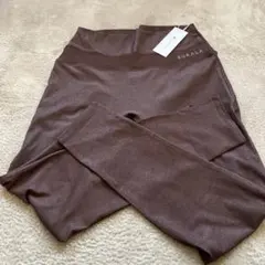 SUKALA ブラウン ハイウエスト ヨガパンツ　サイズL