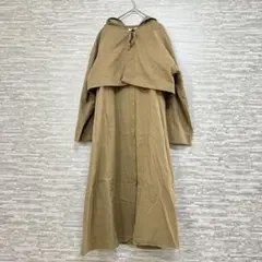 新品・未使用　ミッケ ワンピース ジャケット アンサンブル サイズF カーキ