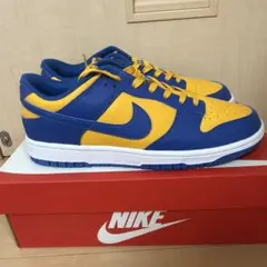 Nike Dunk Low 青/黄 スニーカー