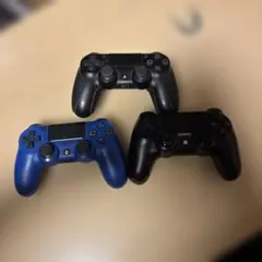 PS4 ワイヤレスコントローラー 3個セット 【ジャンク】