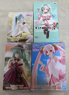 初音ミク フィギュア ④個セット