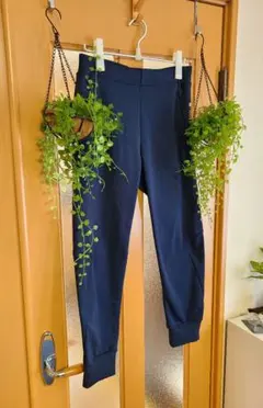 【使える】ネイビー ジョガーパンツ ・DESCENTE・Lサイズ