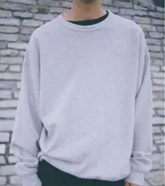 【LIDNM】SILK BLEND VINTAGE SWEATER