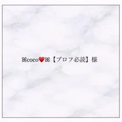ꕤcoco♥️ꕤ【プロフ必読】様専用