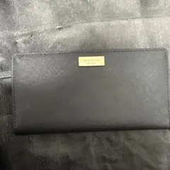 kate spade 黒　長財布