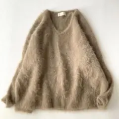 ラクーン100%ニットセーター