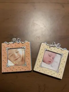 ベビーフォトフレーム 2個セット