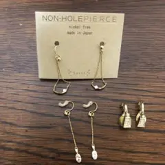 イヤリング ノンホールピアス