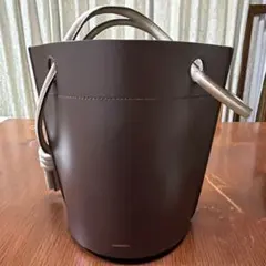 限定値引　オルセット ORSETTO ダークブラウン バケツ型ハンドバッグのサムネイル