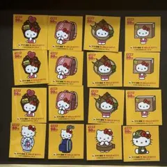 ハローキティ ヤマト運輸コラボ　50周年シールセット 16枚