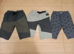 キッズ　ハーフパンツ　短パン　140　マザウェイズ　ブランシェス　３枚セット