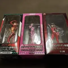 エヴァンゲリオン新劇場版 アスカ　マリ　フィギュアセット