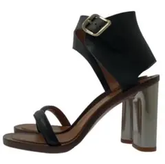 CELINE レザー ブラック サンダルのサムネイル