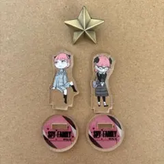 SPY×FAMILY アーニャ アクリルスタンド 2種セット ステラバッジ