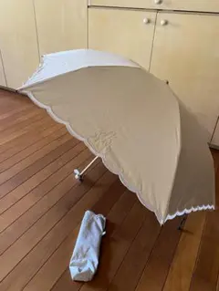超軽量❗️LANVIN COLLECTION 日傘 オフホワイト